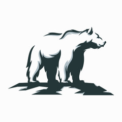 Logo, Abstract Logo, illustration, lion, abstract, modern, design, digital, 
creative, power, king, logo, wildlife, leo, wolf, black, Colors
