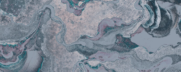 Violet Elegant Canva. Yellow Textile Background. White Stylish Decor. Faded Faded Poster. Blue Cotton Banner. Painting Shawl. Multicolor Drawing. Abstract Backdrop.