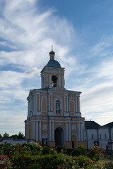 Fototapeta premium Veliky Novgorod. Khutyn monastery. Russia. Bell tower.Great Novgorod
