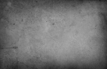 Grey textured concrete wall background