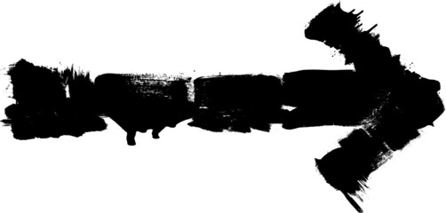 Grunge arrow vector