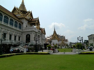 Obraz premium Imperial temple with garden