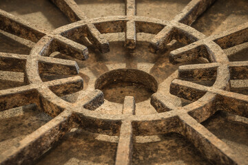 canister stay on an old oil pump