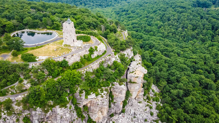 Mohonk Preserve Sky Top Tower Aerial Scenic view