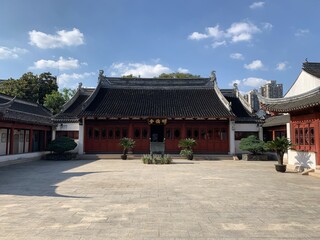 Fototapeta premium Temple à Shanghai, Chine