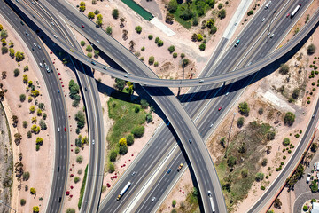 Elevated interchange