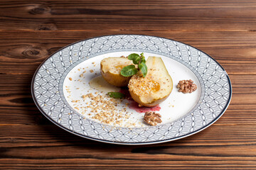 baked pear