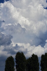 Obraz na płótnie Canvas Nuvoloni prima del temporale