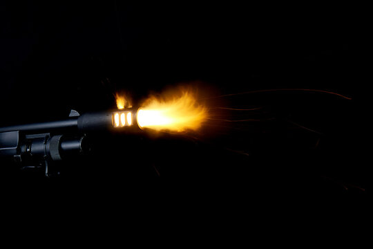 https stock adobe com ee images realistic shotgun muzzle flash 366820351 start checkout 1 content id 366820351