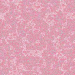 Organic turing reaction diffusion pattern. Abstact seamless texture.