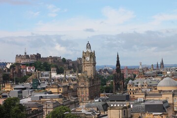 Naklejka premium Scottish City