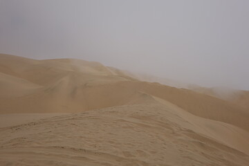Fototapeta na wymiar NAMIBIA - SANDWICH HARBOUR - DESERT DUNES