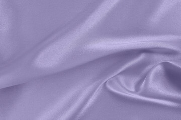 Satin fabric with gentle curves