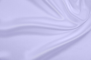 Satin fabric with gentle curves