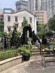 Autel religieux de la cathédrale de Guangzhou, Chine