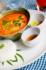 Asian Tom Yum soup