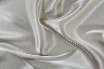 Fototapeta premium Satin fabric with gentle curves