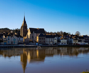 Obraz premium night view of the old town of tallinn estonia