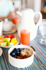 Healthy breakfast bowl