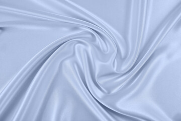 Fototapeta na wymiar Satin fabric with gentle curves