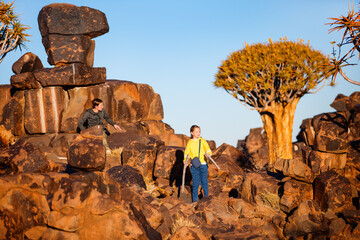 Quiver tree forest in Namibia
