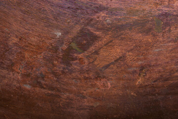 Old metal texture - copper close-up. Background