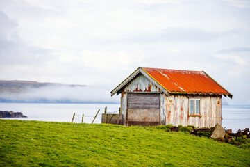 Fototapeta na wymiar Faroe islands landscape