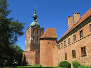 Cathedral Hill view with Radziejowski Tower, Frombork, Poland