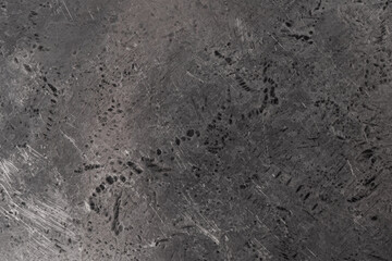 Texture of old metal, silvery close-up
