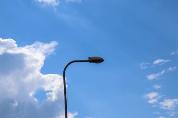 Street lamp and sky