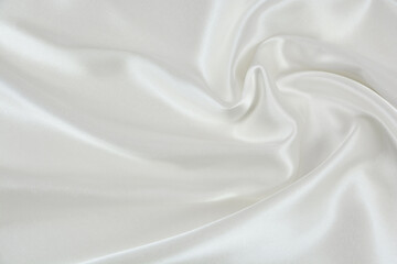 Obraz premium Satin fabric with gentle curves