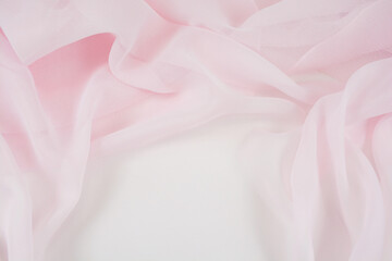 Fototapeta premium Satin fabric with gentle curves