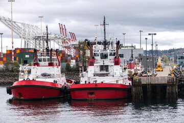 Two Small Tug Boats, WA