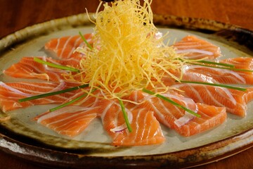 Carpaccio Salmão