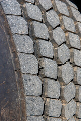 texture truck tire