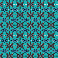 Seamless repeating  patterns. Suitable for banner, brochure or cover.