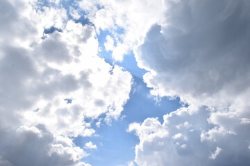 雲と空 背景素材
