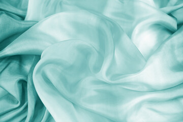 Obraz premium Satin fabric with gentle curves