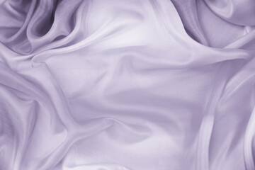 Satin fabric with gentle curves