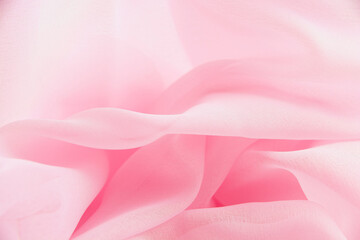 Obraz premium Satin fabric with gentle curves