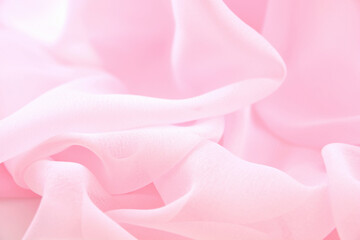 Obraz premium Satin fabric with gentle curves