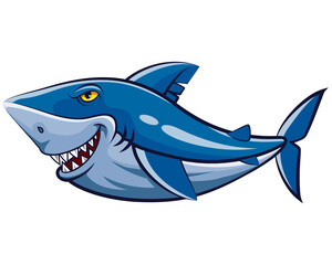 Obraz premium Great white shark mascot