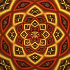kaleidoscope. Suitable for banner, brochure or cover.