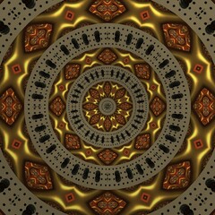 kaleidoscope. Suitable for banner, brochure or cover.