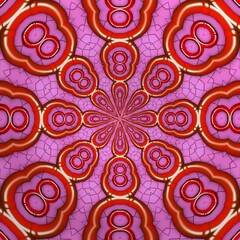 kaleidoscope. Suitable for banner, brochure or cover.