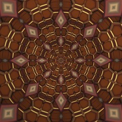 kaleidoscope. Suitable for banner, brochure or cover.