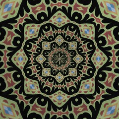 kaleidoscope. Suitable for banner, brochure or cover.