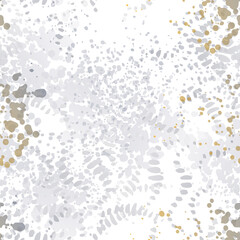 Splash Seamless Pattern. Fashion Concept. 