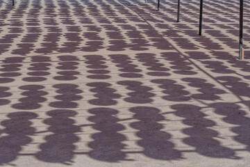 Fototapeta premium Shadows of paper lanterns
