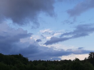 Fototapeta na wymiar Clouds In The Sky